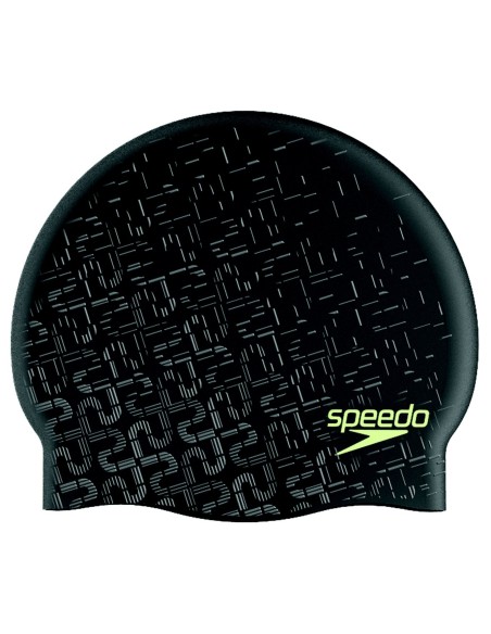 Czepek Speedo Reversible Monogram ciemny