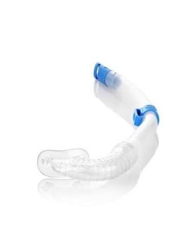 Speedo zestaw do nurkowania Glide Junior Snorkel Set-niebieski