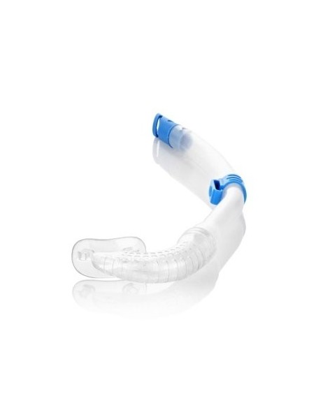 Speedo zestaw do nurkowania Glide Junior Snorkel Set-niebieski