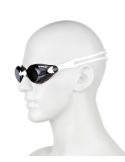 Okulary pływackie Speedo Aquapulse white/smoke
