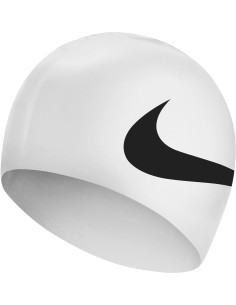 Czepek pływacki Nike OS Big Swoosh biały