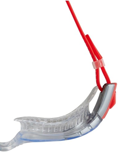 Okulary pływackie  Futura Biofuse Flexiseal (red/clear)