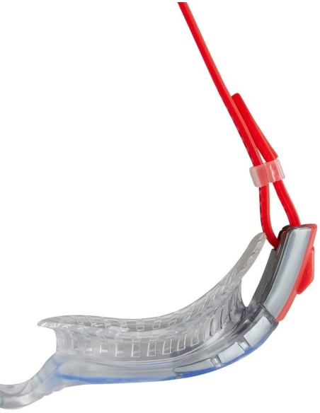 Okulary pływackie  Futura Biofuse Flexiseal (red/clear)