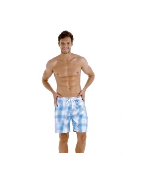 Yarn Dyed Check Leisure 18" Watershort